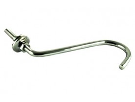 Chrome Bolt Through Rest Hook